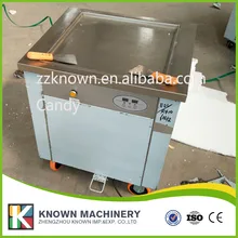 CE fried ice cream machine,stainless steel fried ice machine , single round pan ice pan machine, Thai ice cream roll machine