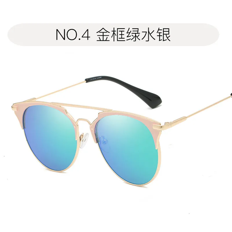 Gold frame-Green Поляризованные солнцезащитные очки для женщин Hindfield lunette De soleil femme женские очки c характером Мода; ; ; горячая распродажа; S5 - Цвет линз: Gold frame-Green