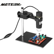 1000X Микроскоп USB Цифровой Микроскоп с функцией OTG эндоскоп 8-светодиодный светильник увеличительное стекло камера Лупа с подставкой