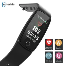 

Centechia C19 Smart Fitness Bracelet Color Screen Wristband , Heart Rate Blood Pressure Tracker Sport Watch Band for Android IOS