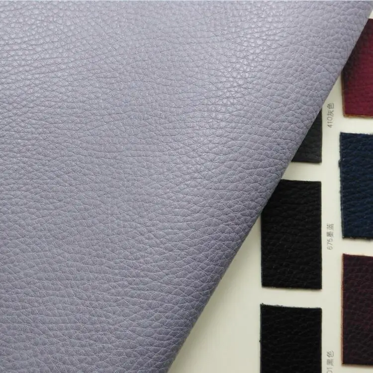Embossed Litchi Grain Leather Synthetic Leather Faux Leather FabricPU