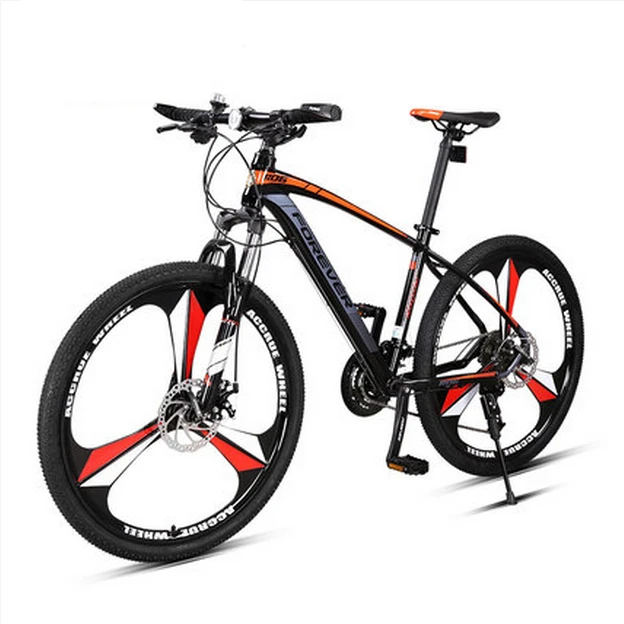 Sale New Brand Aluminum alloy frame 27 speed disc brake one piece wheel mountain bike outdoor downhill bicicleta MTB Quality bicycle 36 Sale New Brand Aluminum alloy frame 27 speed disc brake one piece wheel mountain bike outdoor downhill bicicleta MTB Quality bicycle 36