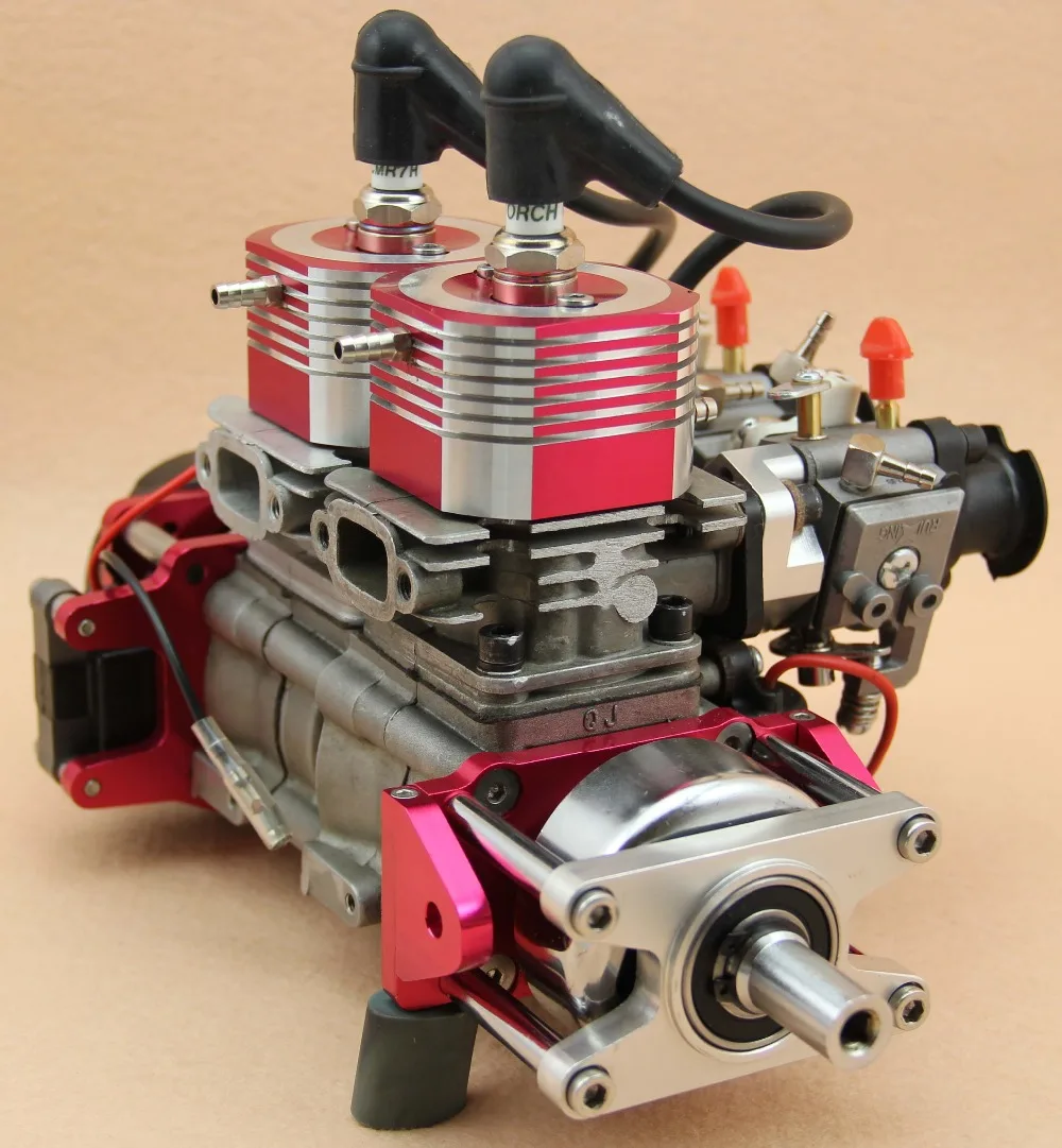 2 cylinder nitro engine