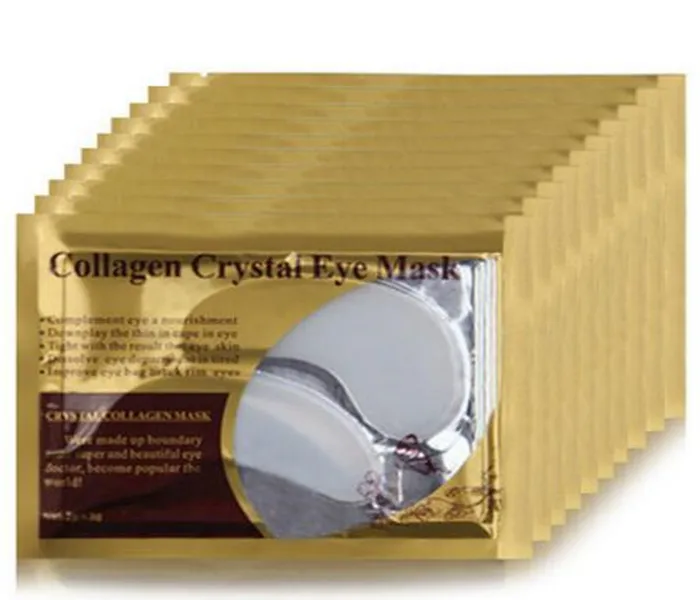 Todas as Cores Máscara de Olho de Cristal de Colágeno Máscara de Olho Cuidados com a Pele do Olho por Frete Pairs Cristal Colágeno Olho Manchas Pad Ferramentas Grátis 100 8 Olho máscara de Olho Manchas Pad Ferramentas