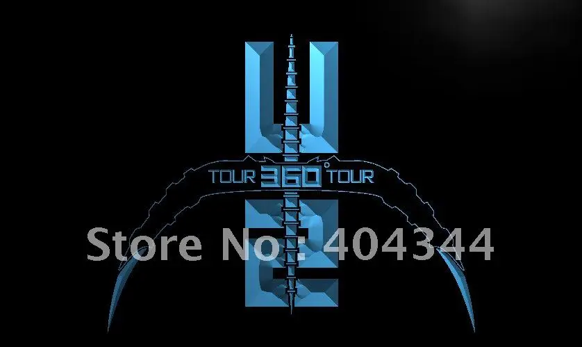 

LF187- U2 360 Tour LED Neon Light Sign