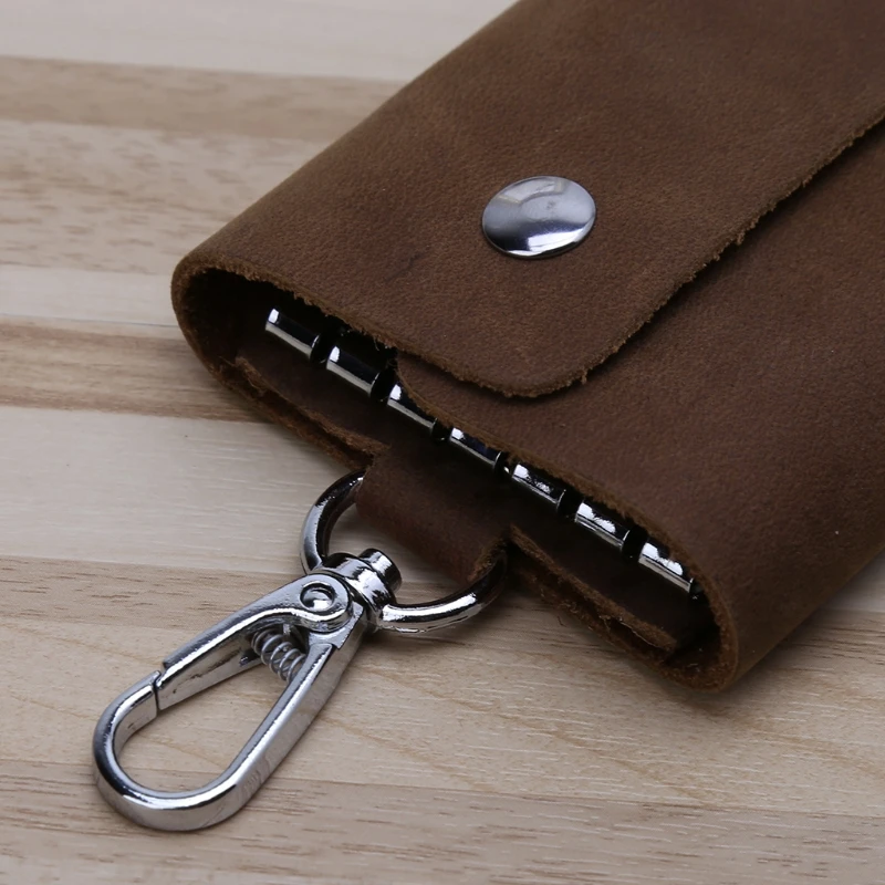 THINKTHENDO Портативный брелок сумка кошелек Card Case кошелек брелок Key Holder Брелок