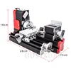 Multi-fonctionnel Mini tour Machine Miniature métal fabricant outil transformateur scie sauteuse broyeur en plastique métal ► Photo 3/6