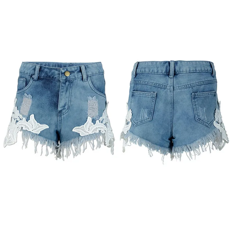 European-and-American-summer-wind-female-blue-high-waist-denim-shorts-women-worn-loose-burr-hole (3)