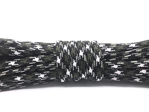 127 IQiuhike 208 Colors Paracord 550 Rope Type III 7 Stand 100FT 50FT Paracord Parachute Cord Rope Survival kit Wholesale DIY Rope - Цвет: 127