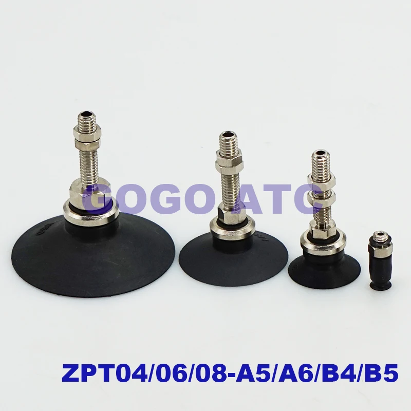 Robot accessories Vacuum Suction Cup SMC Sucker ZPT04/06/08UN/US/BN/BS-A5/A6/B4/B5 Robotic flat suction cup ZAP | Обустройство дома