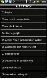 IOBD2 Diagnostic Tool display 8