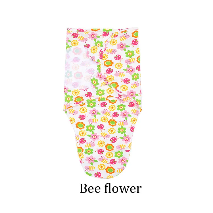 Модное муслиновое детское Пеленальное Одеяло из хлопка, мягкое детское Пеленальное Одеяло, детский Пеленальный плед для новорожденных - Цвет: bee flower big