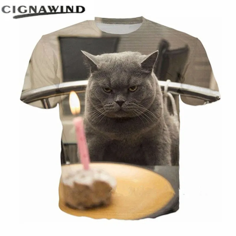 New-fashion-t-shirt-Happy-Birthday-With-Unhappy-Cat-T-Shirt-funny-Lovely-Cat-Casual-tshirts.jpg_640x640