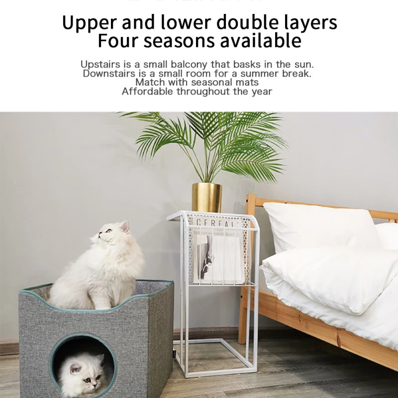 enclosed cat house