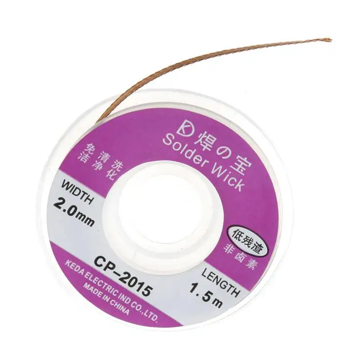 4pcxHighQualitySolderWick20mmDesolderingBraidSolderRemover