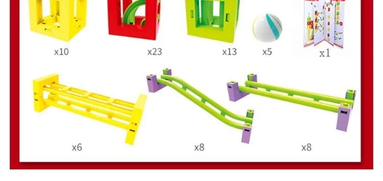 Магнитные мраморные гоночные беговые дорожки, лабиринт, скользящие шарики, прокатный мяч, магнитные строительные блоки, строительные игрушки, развивающие игрушки для детей