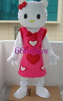 

Free shipping lovely KT cartoon mascot costume
