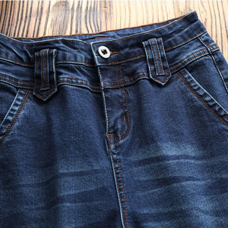 2018 New Women Boot Cut Jeans Long Stretch Blue Wide Leg Zipper Washed Retro Trousers For Autumn Winter Flare Jeans Big Size 2018 New Women Boot Cut Jeans Long Stretch Blue Wide Leg Zipper Washed Retro Trousers For Autumn Winter Flare Jeans Big Size