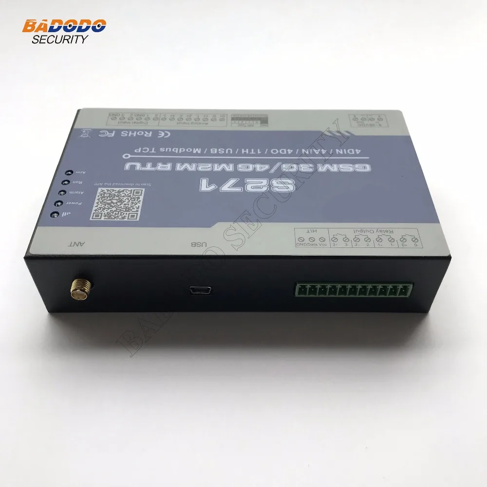 Беспроводная сигнализация S271 GSM 2G 3G 4G M2M RTU дистанционное управление системой