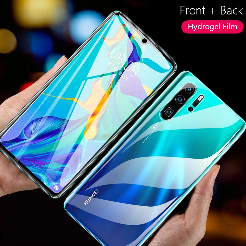 CHYI 3D изогнутые пленка для huawei P30 Pro Экран Full Cover P30pro Nano гидрогель фильм с инструменты не закаленное стекло