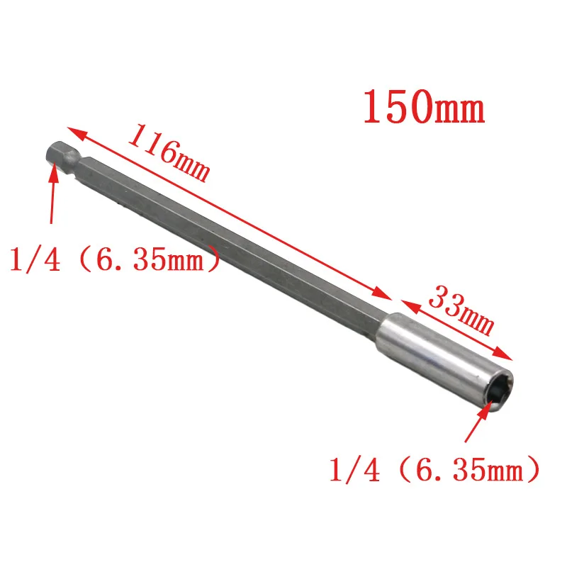 1/" шестигранный хвостовик Магнитная Буровая головка держатель удлинитель отвертка удлинение шестигранный ключ стержень