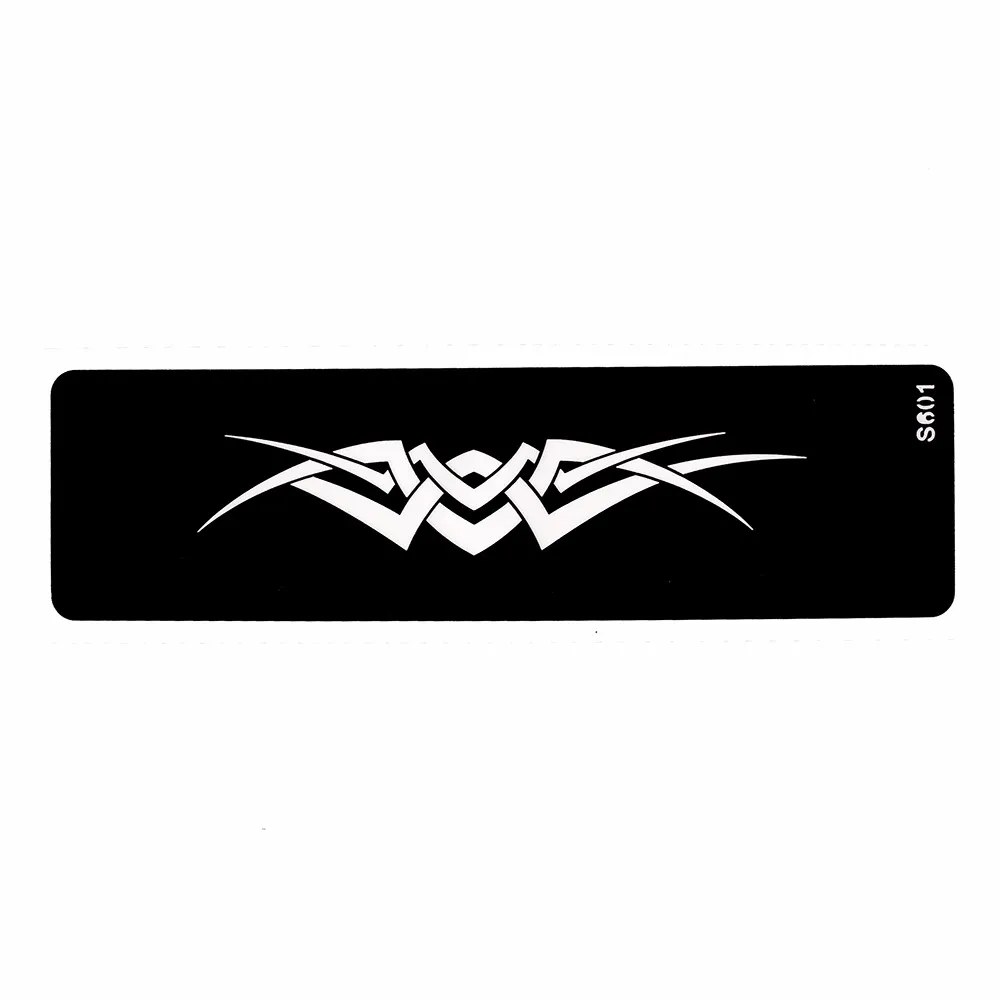 6 Sheets Small Hollow Henna Tattoo Stencil Dragon Totem Geometry Pattern Women Men Body Art Indian Mehndi Tattoo Stencil S600#01 (1 (6)