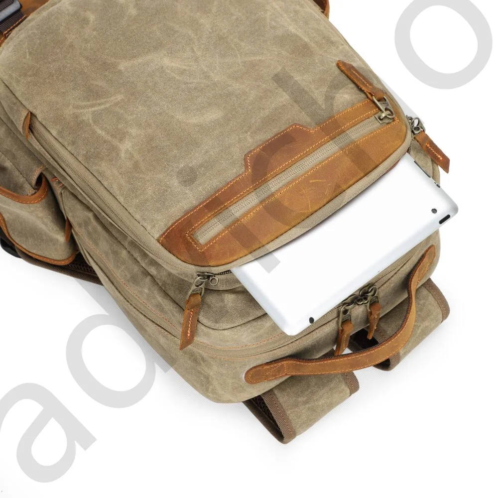 Batik Canvas Camera Backpack (30)