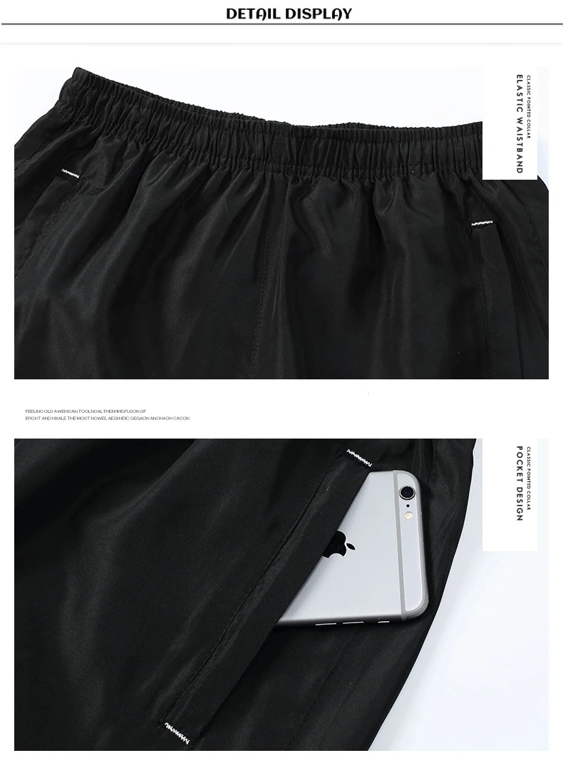 Мужские шорты для фитнеса, повседневные летние шорты больших размеров ...