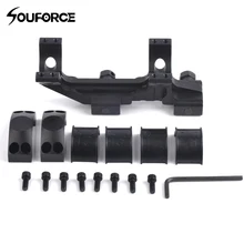 Alluminium сплав прицела 30 мм кольца с пузырьковым уровнем подходят Picatinny рейку оружейные аксессуары для охоты