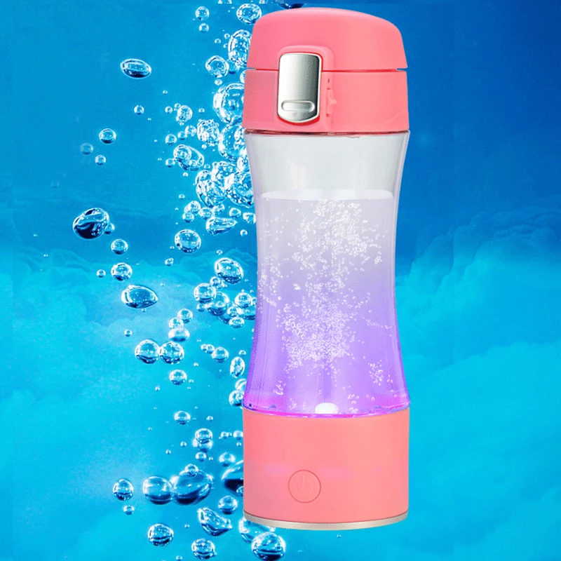 Rechargeable USB Hydrogen Rich Water Ionizer Generator portable Glass Bottle cup ORP Hydrogen Alkaline h2 water maker 260ml Rechargeable USB Hydrogen Rich Water Ionizer Generator portable Glass Bottle cup ORP Hydrogen Alkaline h2 water maker 260ml