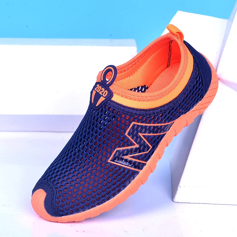 Спортивная обувь для мальчиков противоскользящие летние кроссовки детей размер