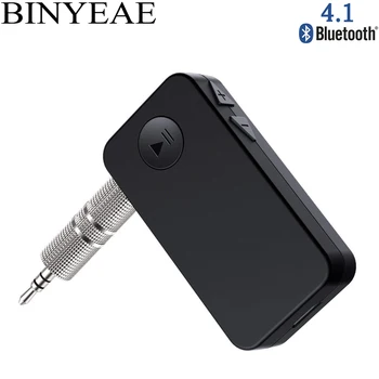 

Bluetooth 4.1 Music Receiver Handsfree Audio Stereo Wireless Adapter for Home Car Bose Sounddock Speaker With Aux 3.5mm Output