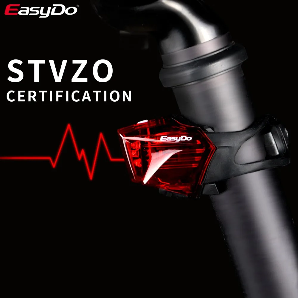 Велосипед EASYDO фонарь задний STVZO велосипеда MTB дорожный велосипедный