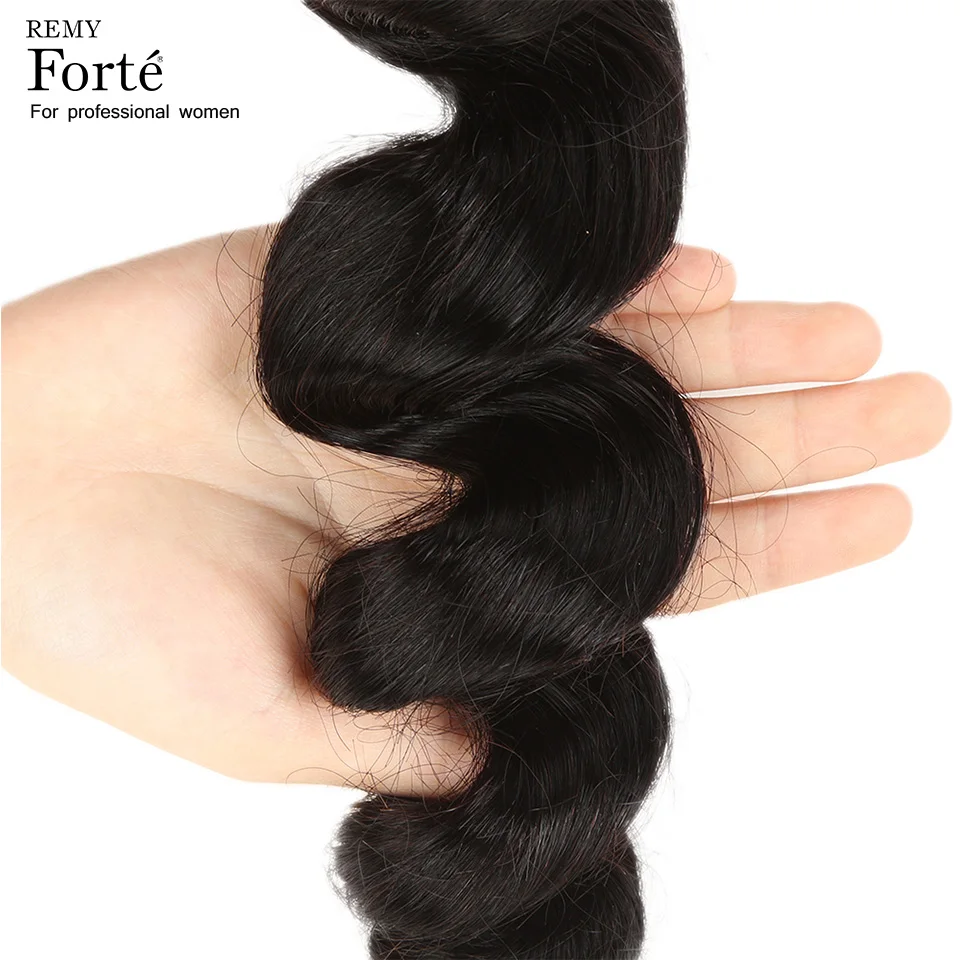 Remy Forte, 30 дюймов, пряди для наращивания, Remy, бразильские волосы, волнистые пряди, свободные волнистые пряди, одиночные пряди, высокое качество