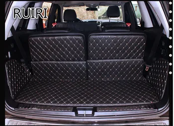 

Best quality & Free shipping! Special trunk mats for Mercedes Benz GLS 550 7seats 2017-2016 waterproof cargo liner boot carpets