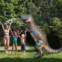 180 см GINORMOUS динозавр двор спринклерной для детей и взрослых летом дворе открытый воды игрушки для бассейна интимные Аксессуары Детская игра