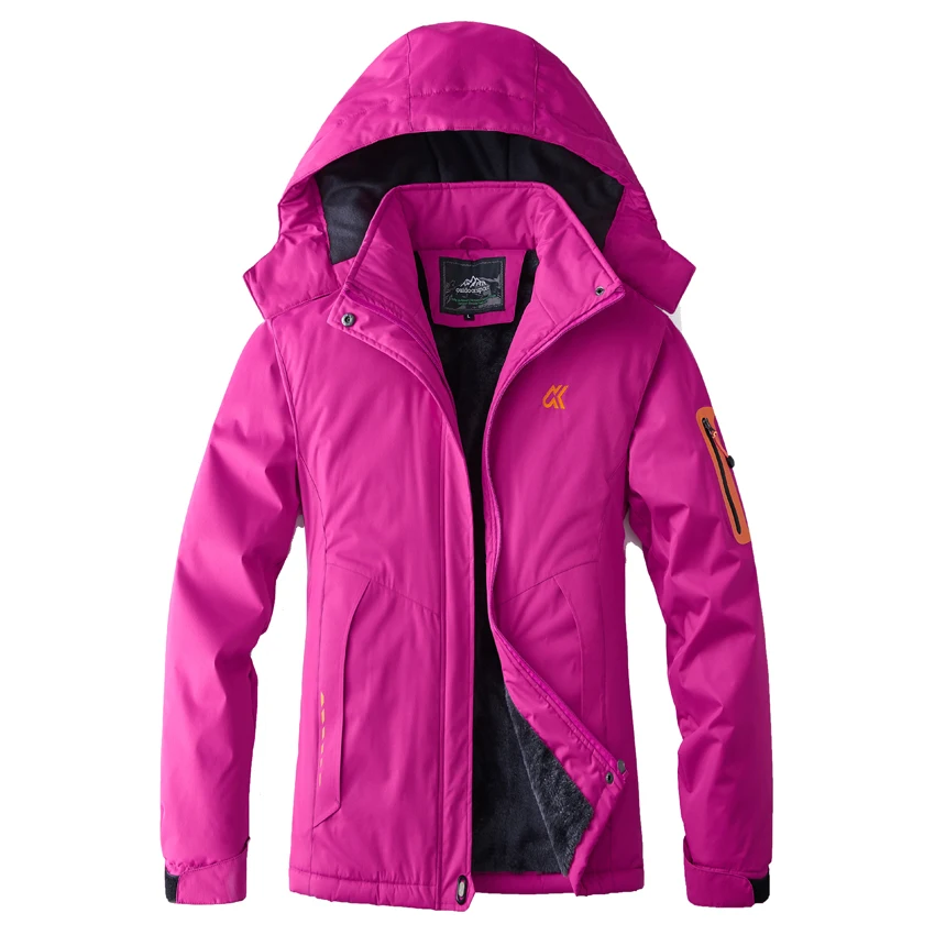 Зимняя Флисовая теплая куртка для мужчин и женщин, для занятий спортом на открытом воздухе, водонепроницаемая ветровка, для походов, кемпинга, походов, лыжного спорта, бренд VA304