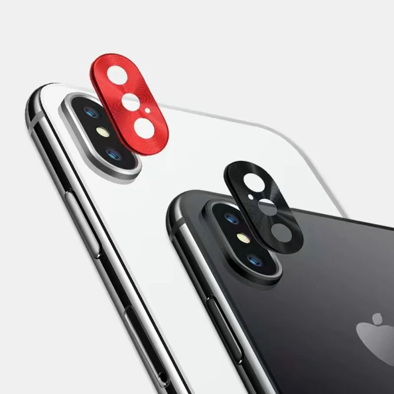 

New Rear Camera Phone Lens Protective Case Cover Alloy Metal Cool Gadgets cap for Apple iPhone 7 8 Plus X XS MAX XR accessories