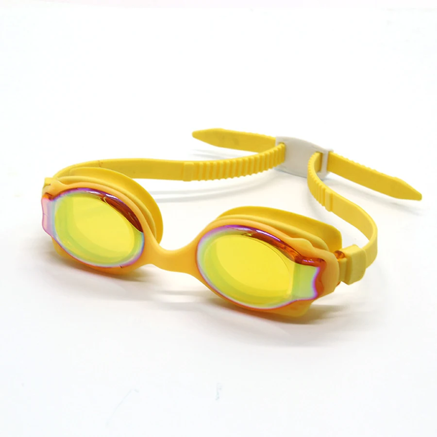 Professional Kids Swimming Goggles Boys Girls Electroplate Swim Eyewear