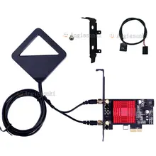 802.11ax Настольный WiFi 6 адаптер и Bluetooth 5,0 Intel AX200 WLAN карта для WIN 10