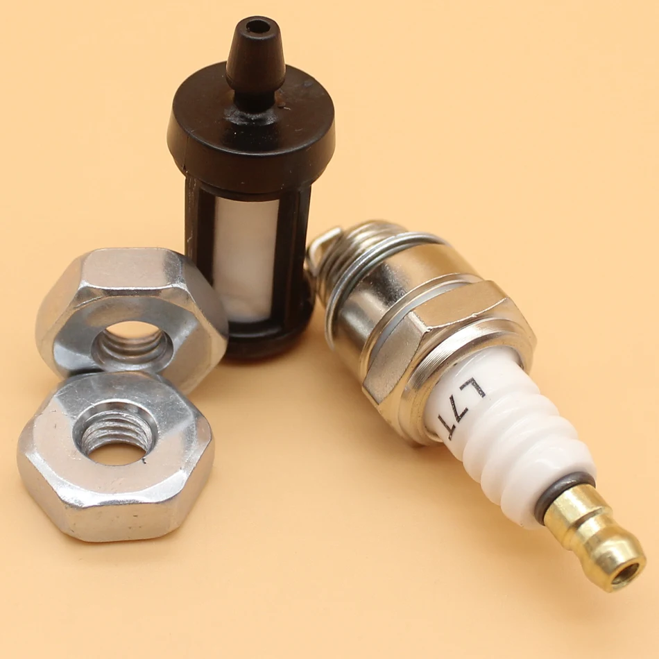 BAR NUT SPARK PLUG FUEL FILTER For ST MS180 MS192T MS170 MS200T MS210 MS230 MS240 MS250 MS260 MS290 MS390 MS441 MS460 CHAINSAW BAR NUT SPARK PLUG FUEL FILTER For ST MS180 MS192T MS170 MS200T MS210 MS230 MS240 MS250 MS260 MS290 MS390 MS441 MS460 CHAINSAW