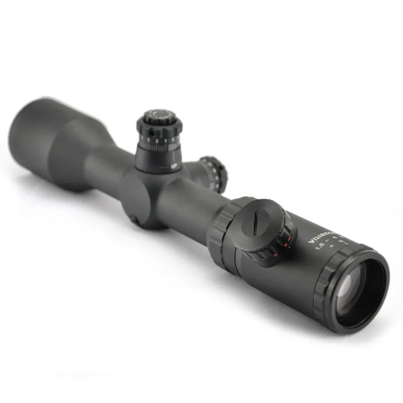 Visionking 1,5-6x42 Aim Riflescopes ar15 ak водонепроницаемый длинный Диапазон ночного видения Охота 30 мм трубка снайперский оптический прицел. 223. 308