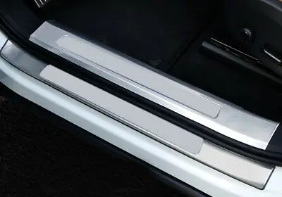 

Stainless Outer + Inner Door Sill Scuff Plate 8pcs For Volvo XC60 2018 - 2019