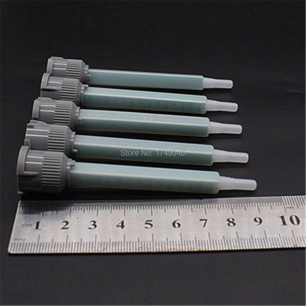 Bico Mix, 1:1 AB Glue Gun, Tubo Misto, Quadrado, 50 x