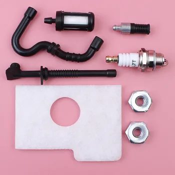 

Air Fuel Filter Line Hose Bar Nut Spark Plug Kit For Stihl MS180 MS170 018 017 MS 180 170 Chainsaw Spare Replacement Part