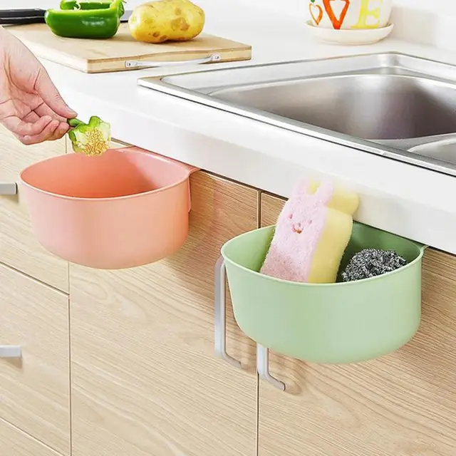 Best Price Kitchen Cabinet Hanging Storage Box Garbage Waste Bin Can Trash Barrel Storage Container 