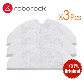 

3Pcs Original Roborock Parts S50 S51 Mop Cloths for Xiaomi Vacuum Cleaner Generation 2 Dry Wet Mopping Cleaning