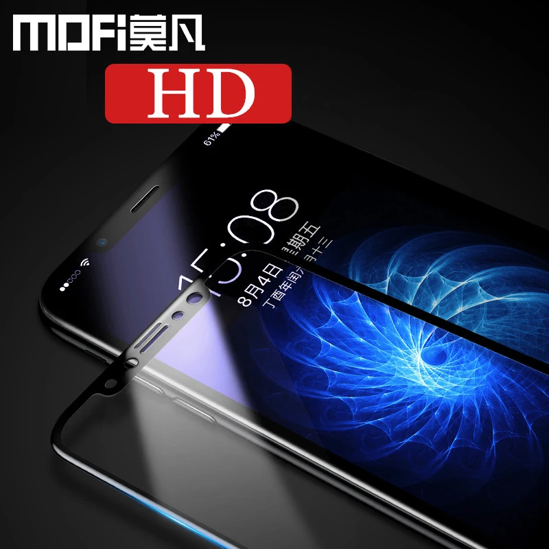 for iPhone XS max glass tempered full cover MOFi screen protector front film black XR protection | Мобильные телефоны и