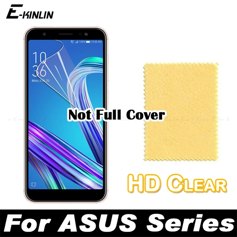 

Clear Transparent Display Screen Protector HD Protective Film For Asus Zenfone Max Pro Plus M1 ZB602KL ZB570TL