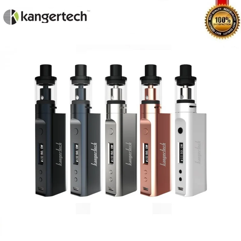 

Kangertech Subox Mini-C Vape Kit Subox Mini C 50W Mod with 3ml Protank 5 Tank Box Mods Powered By One 18650 Battery Vaporizer